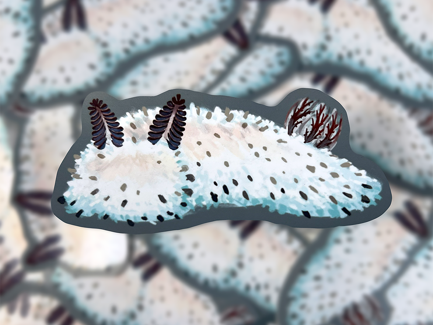 Sea Bunny Sea Slug | Vinyl Sticker