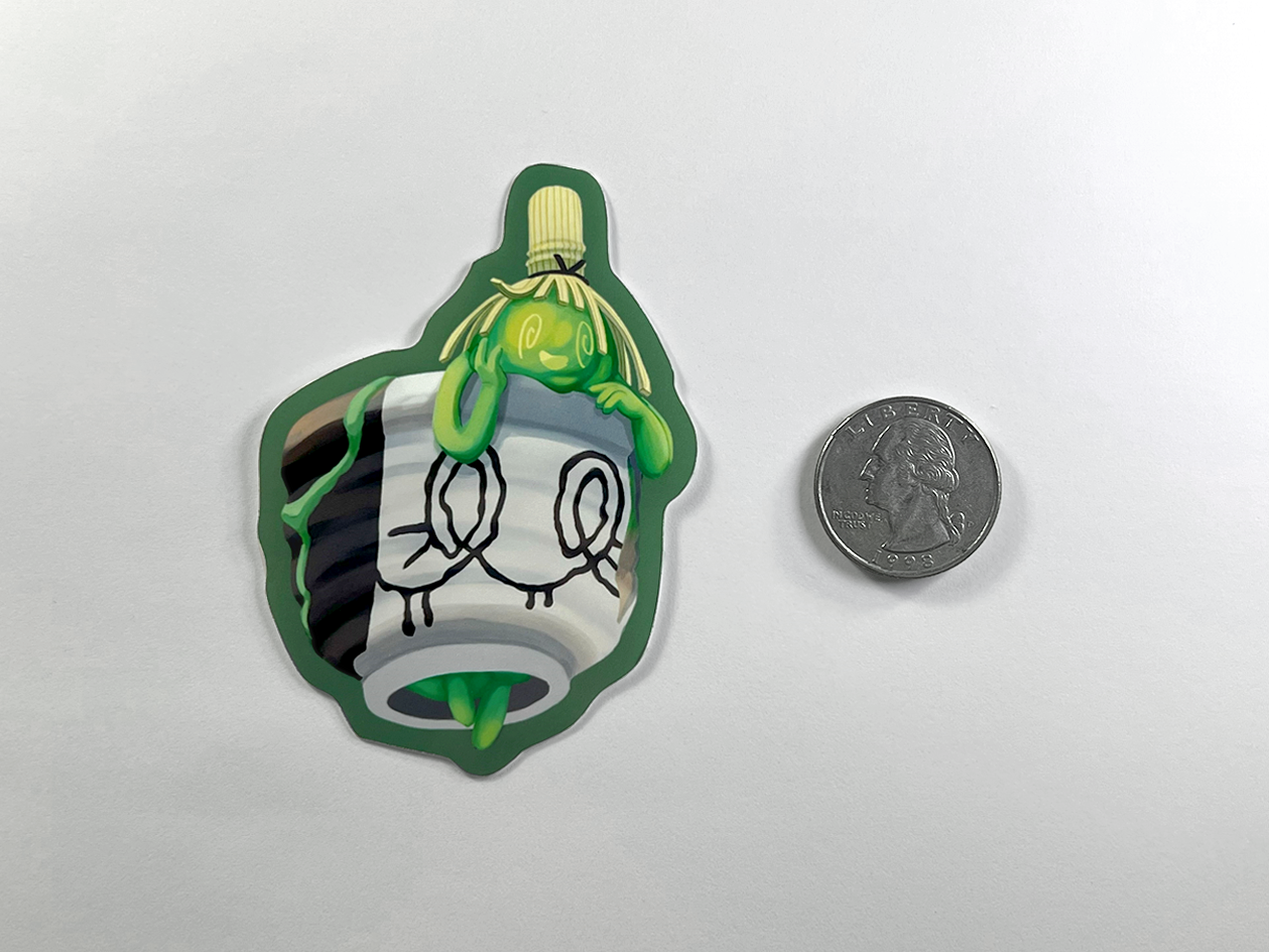 Sinistcha | Vinyl Pokémon inspired Sticker