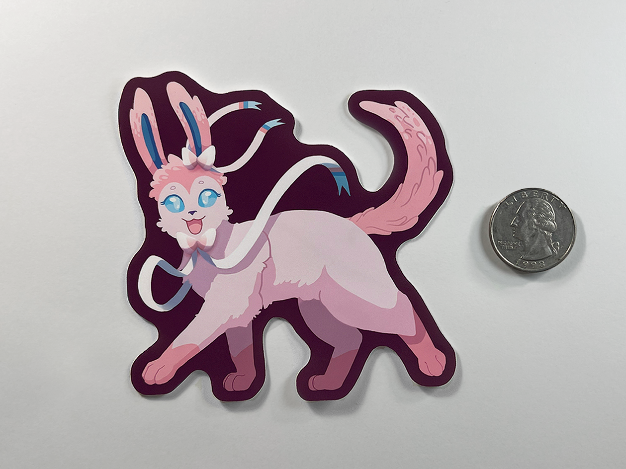 Sylveon | Vinyl Pokémon inspired Sticker