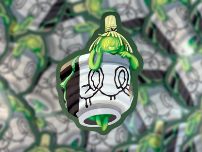 Sinistcha | Vinyl Pokémon inspired Sticker