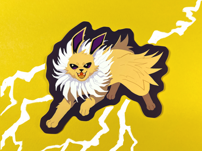 Jolteon | Vinyl Pokémon inspired Sticker