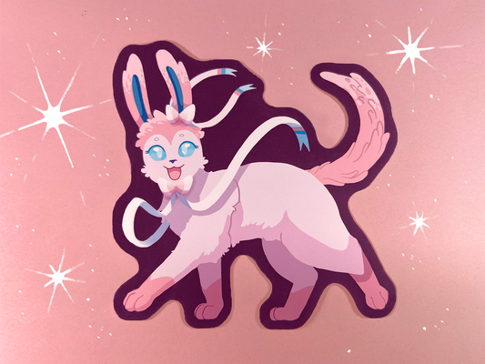 Sylveon | Vinyl Pokémon inspired Sticker