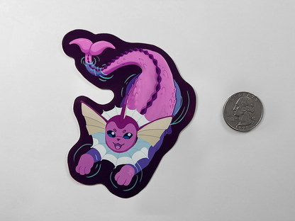 Shiny Vaporeon | Vinyl Pokémon inspired Sticker